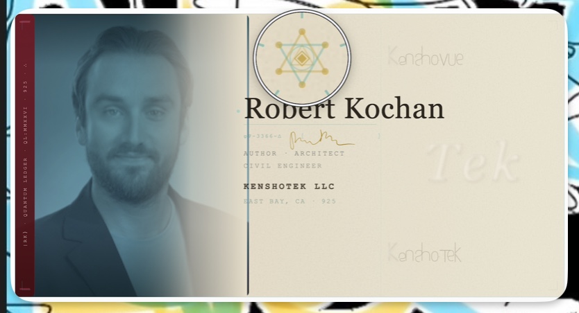 Robert Kochan · KenshoTek Field ID
