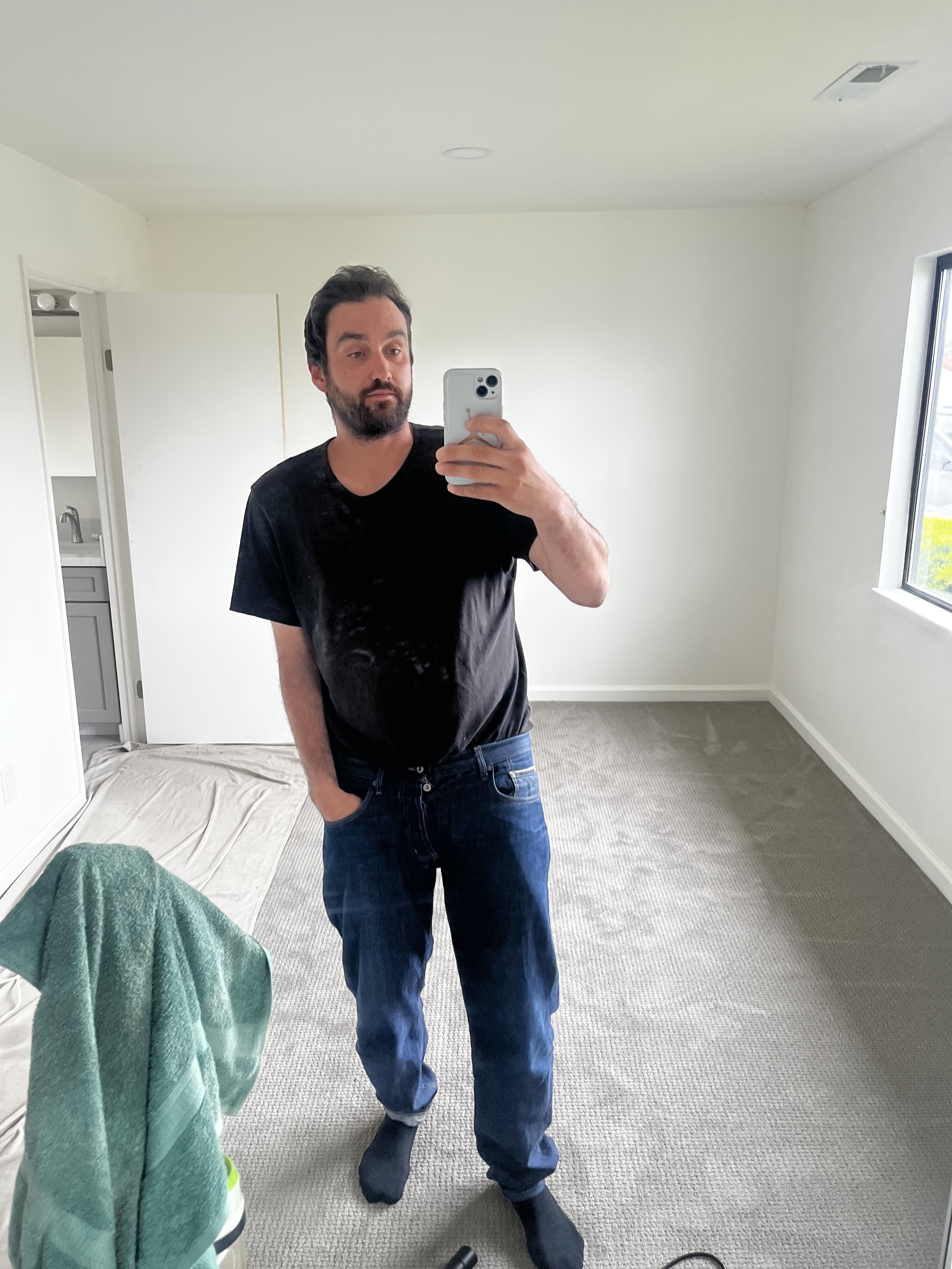 The Mechanix — Theory Pima, Naked & Famous selvedge, April 1 2026