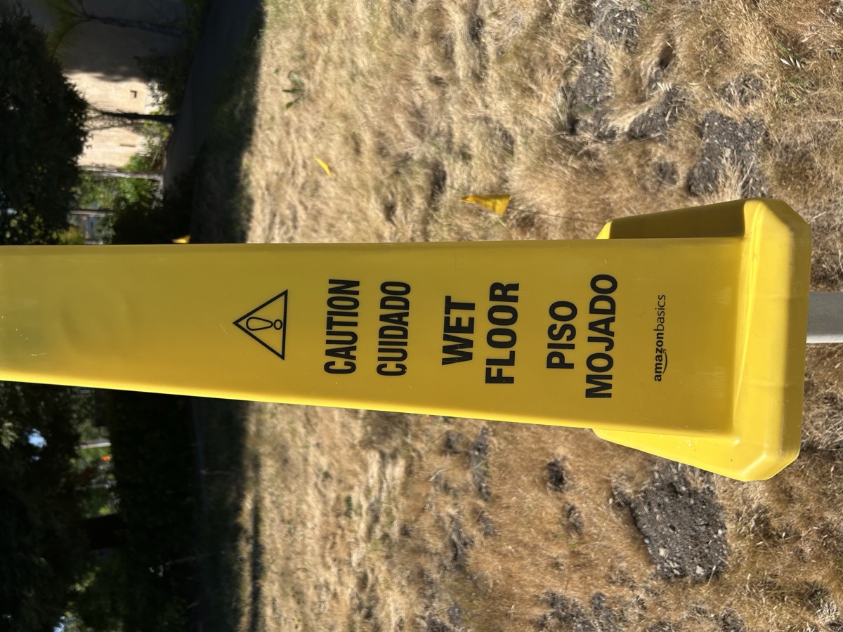 Amazon caution cone — EXHIBIT A