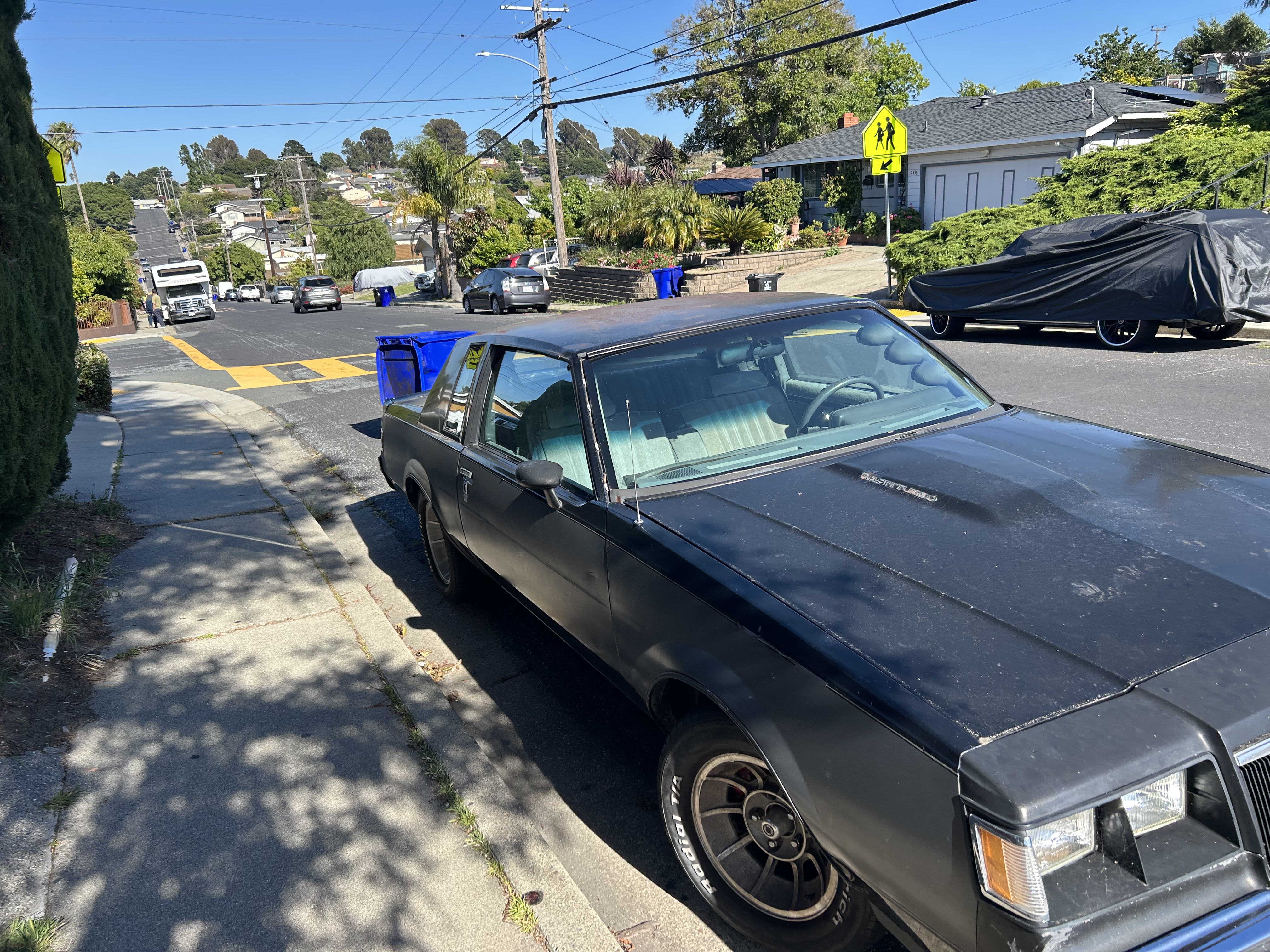 1987 Buick Grand National — side profile — Joe Katz garage — 925