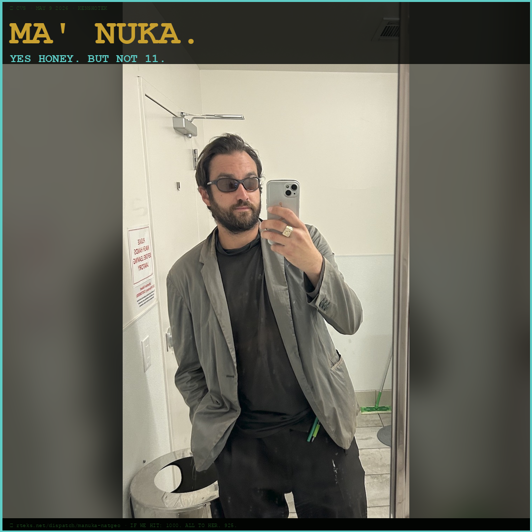 MA' NUKA · CVS · May 9 2026 · KenshoTek