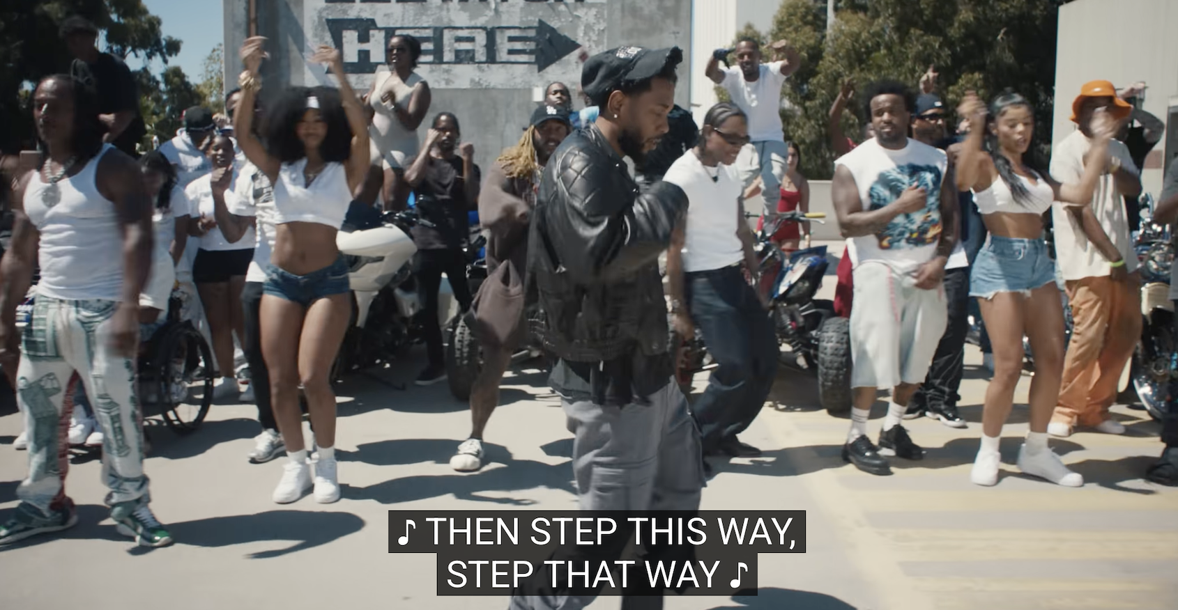 Kendrick Lamar — then step this way, step that way