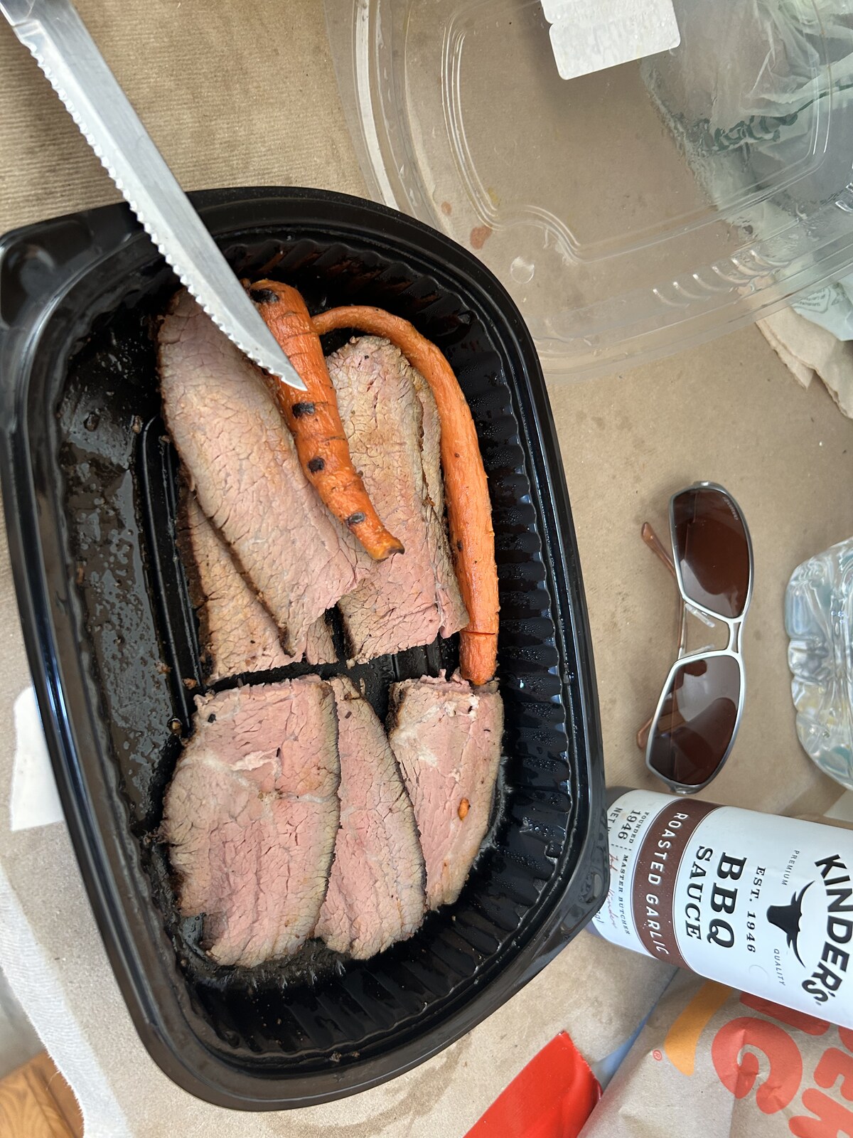 Kinder's Roasted Garlic BBQ · Brisket · Field Meal · Thursday · 925