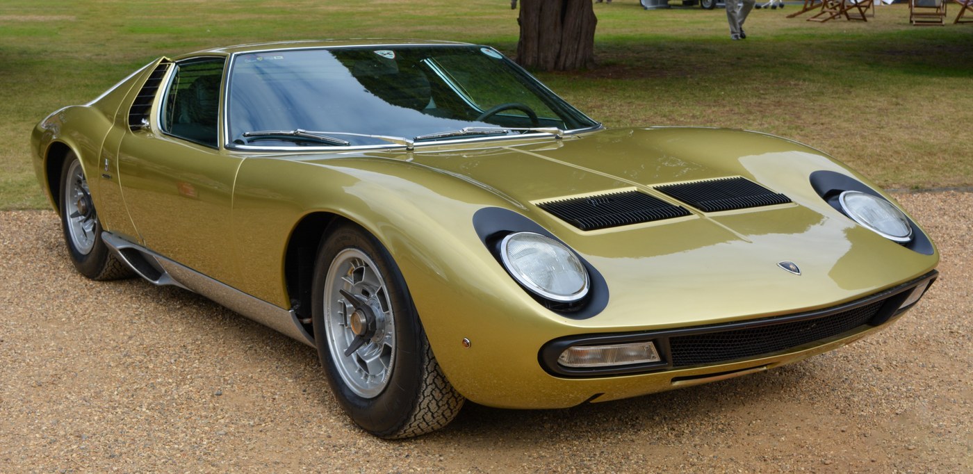 Lamborghini Miura P400 SV — Yellow · 1971